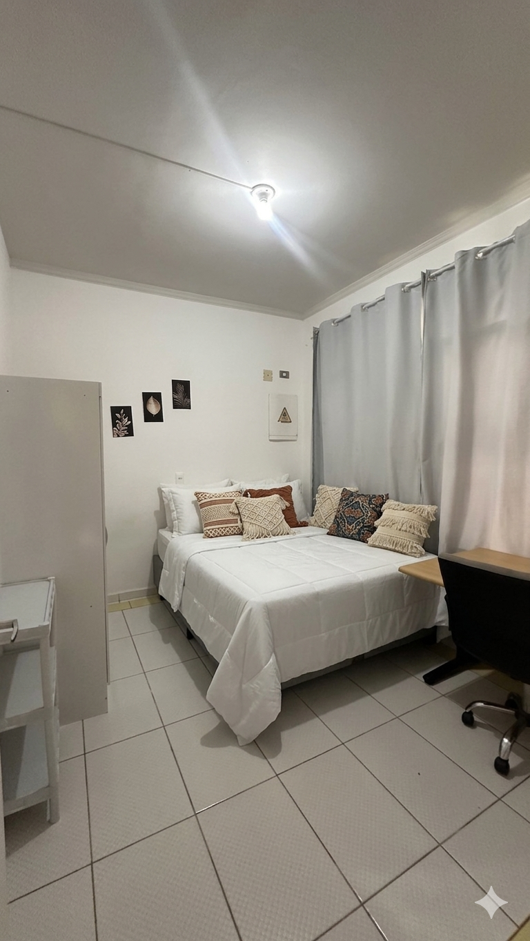 Aloha Coliving | Unidade Feminina –  Quarto Equilíbrio